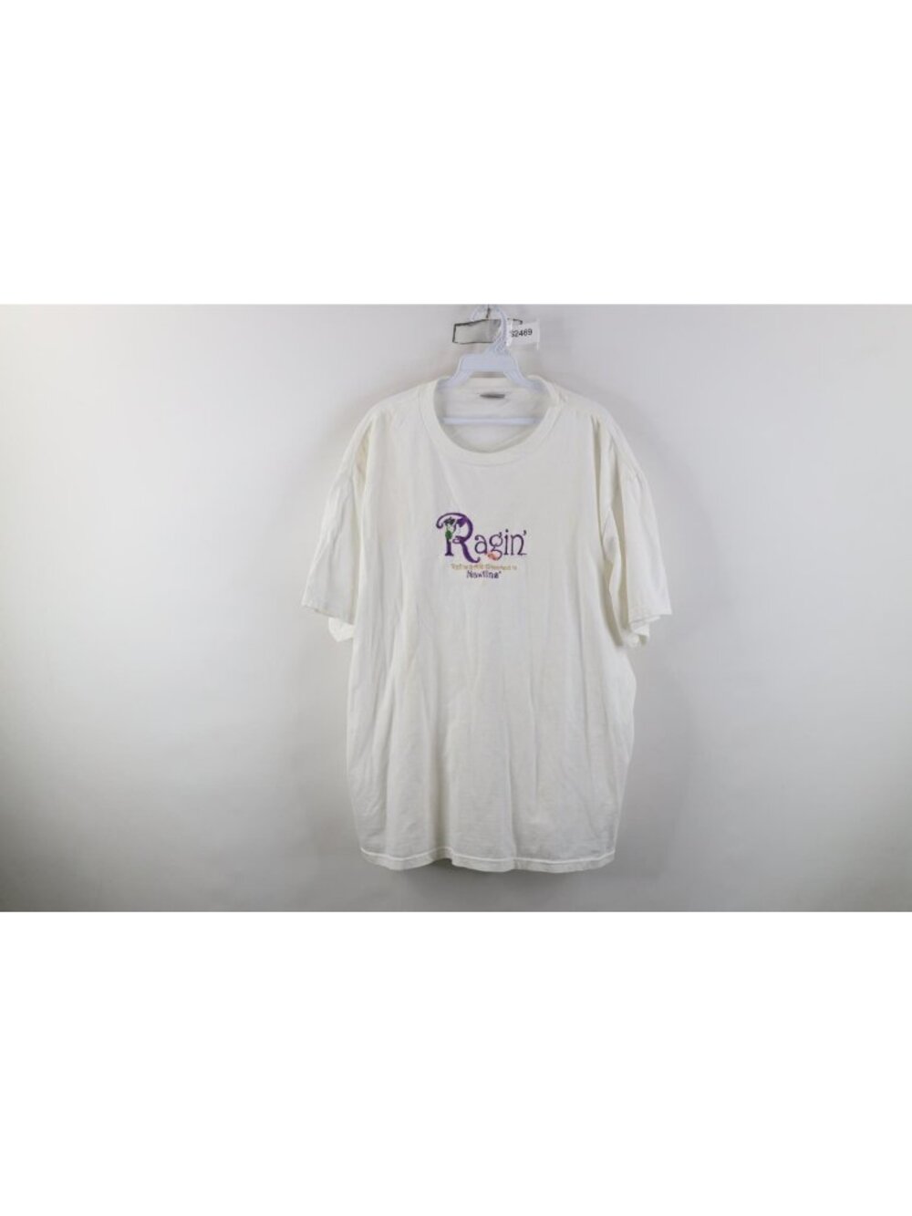 Vintage 90s Mens XL Distressed Ragin Nawlins New Orleans Short Sleeve T-Shirt